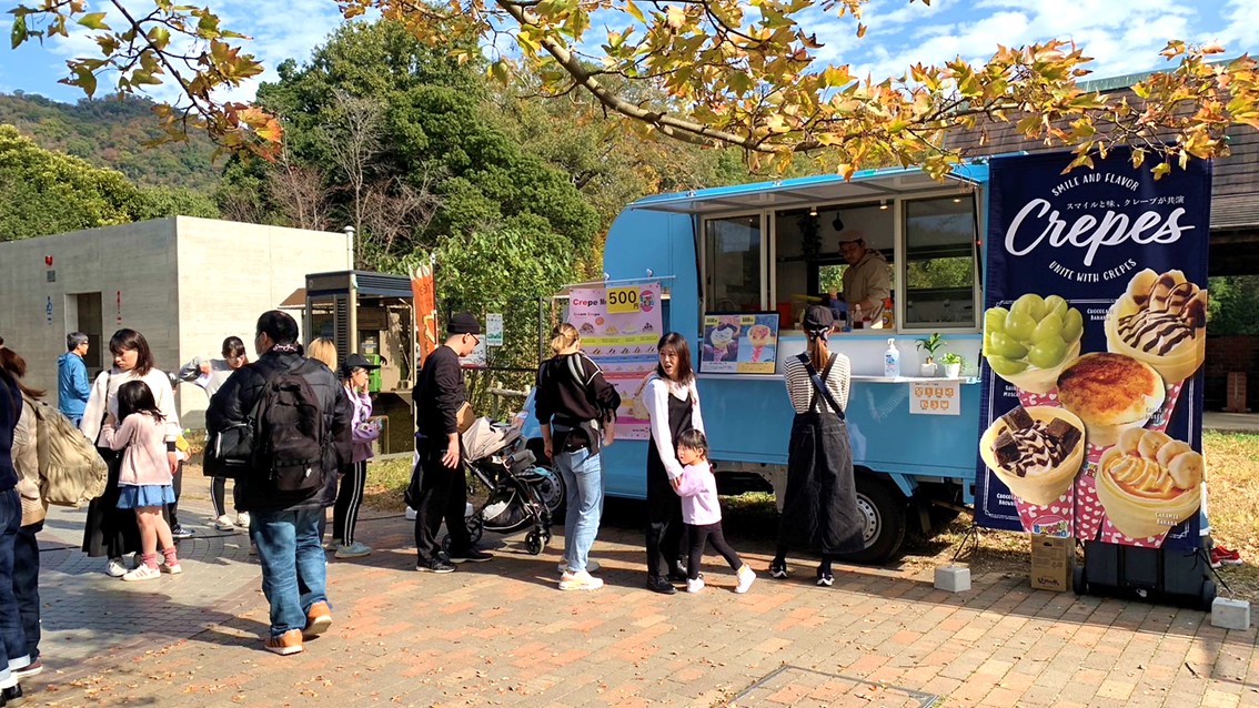 脱サラして始めたキッチンカーでイベントに出店中