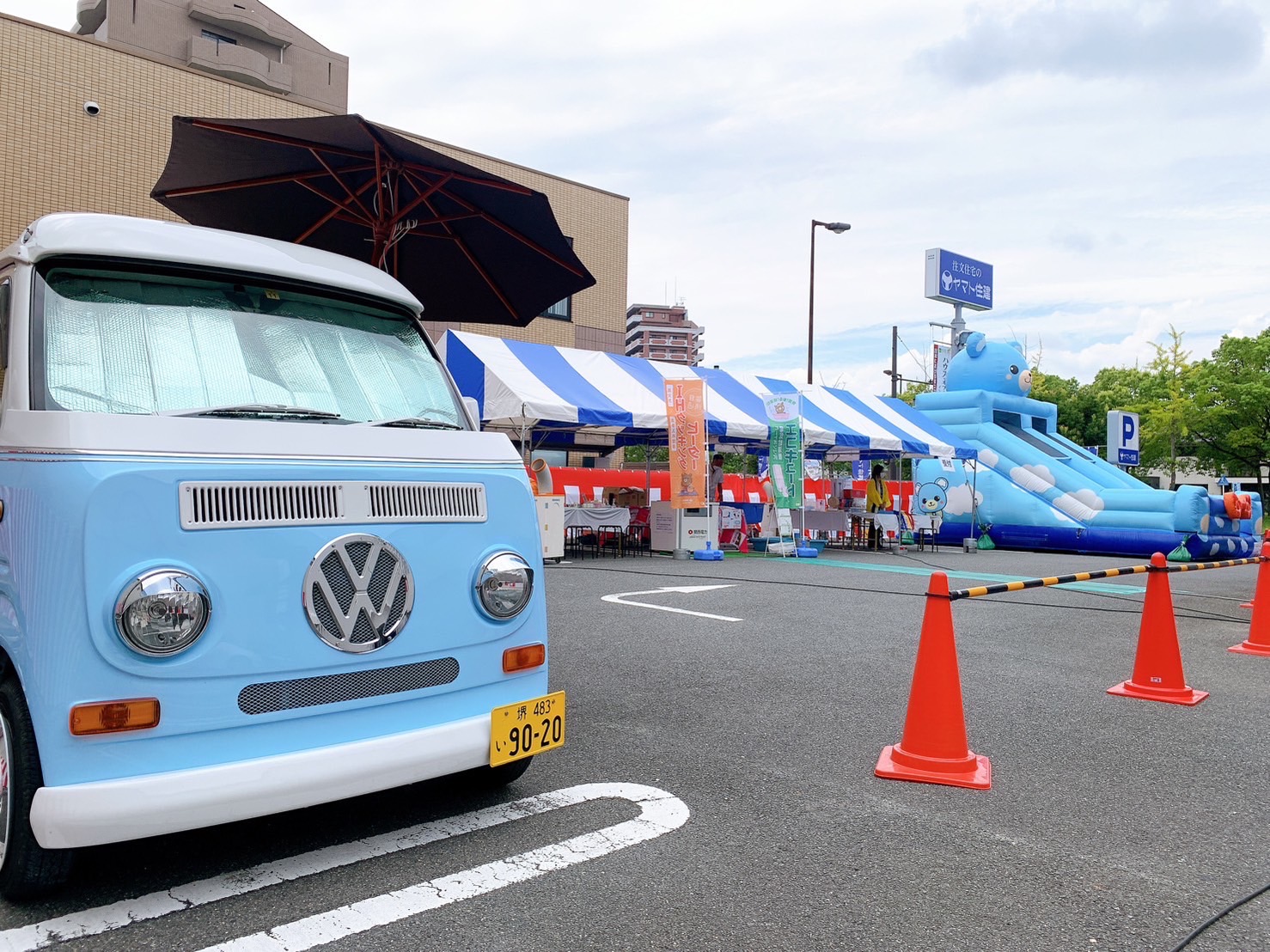 ヤマト住建住まいのギャラリー大阪鶴見店のオープンイベントにクレープキッチンカーで出店